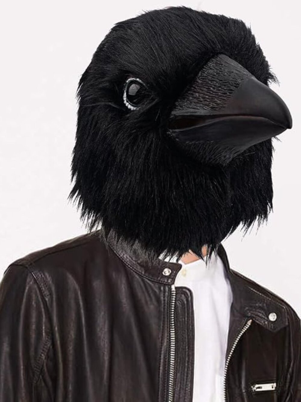 Black Crow Mask Raven Head